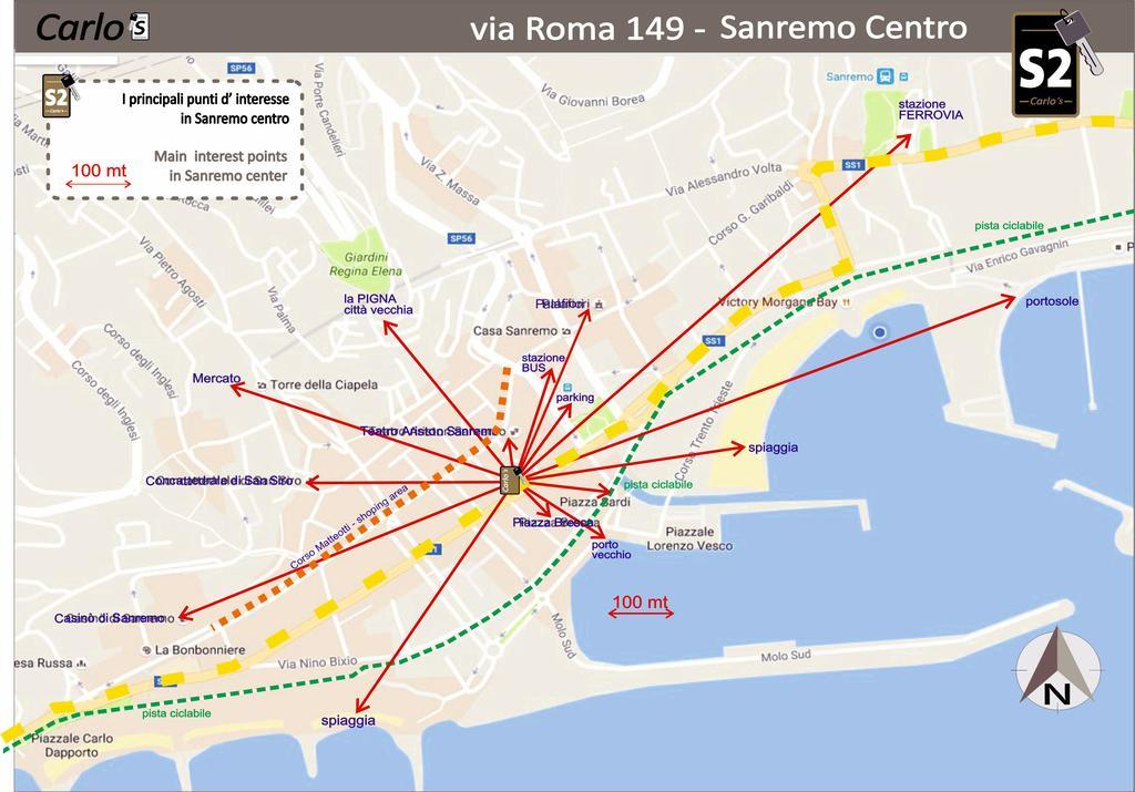 Carlo'S B149C - Sanremo Center Suite - Da Carlo - Exteriér fotografie